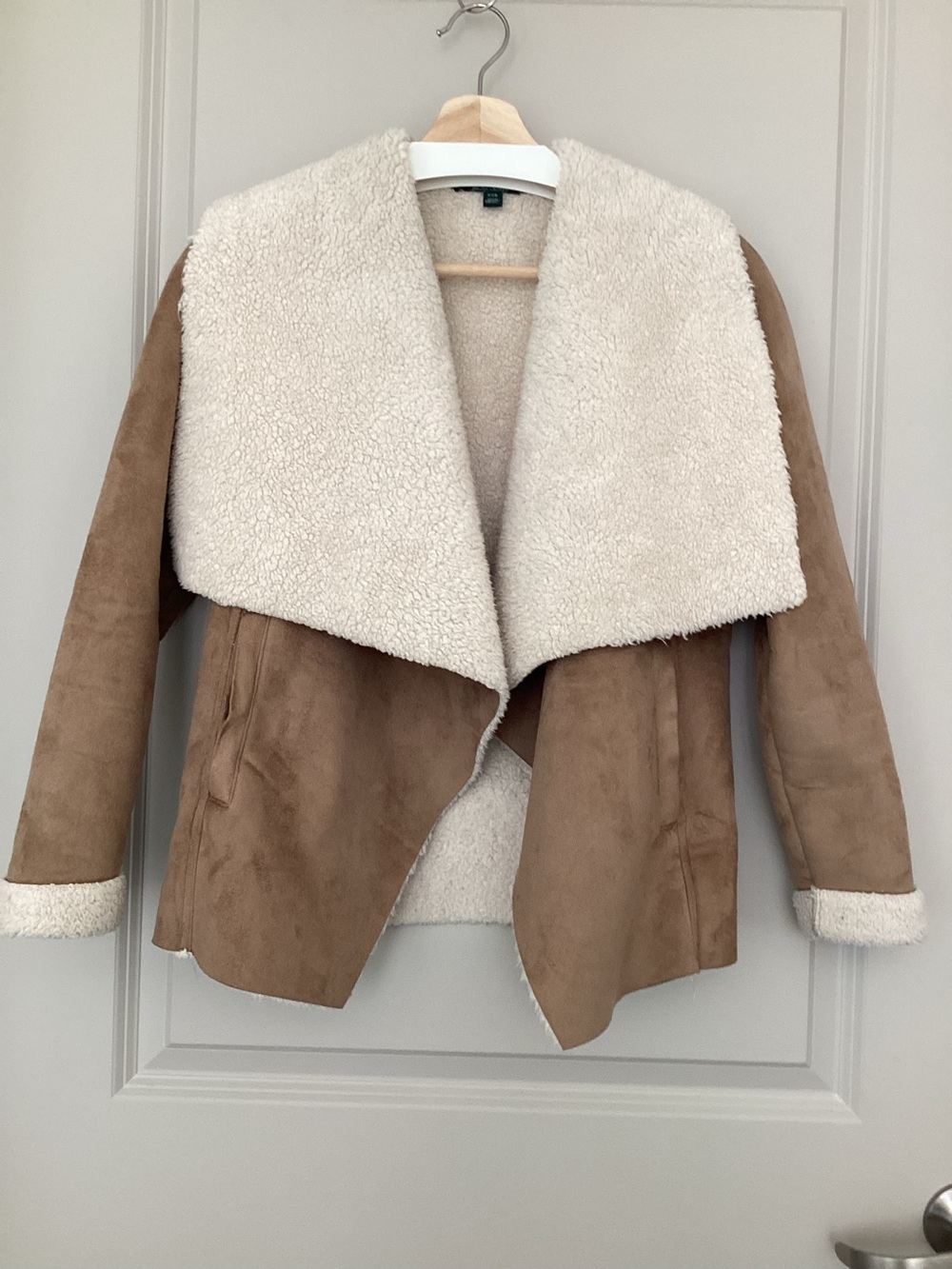 Ralph Lauren Faux Suede and Sherpa jacket